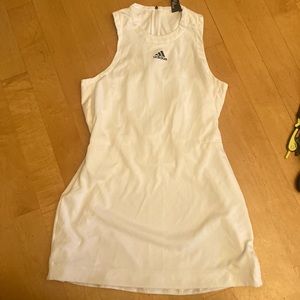 White Adidas sport dress